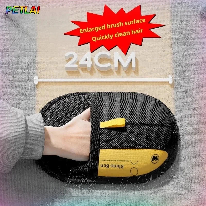 Pet Hair Glove Removal Cat Grooming Reusable Electrostatic