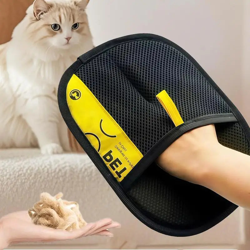 Pet Hair Remover Gloves Electrostatic for Cats Dogs