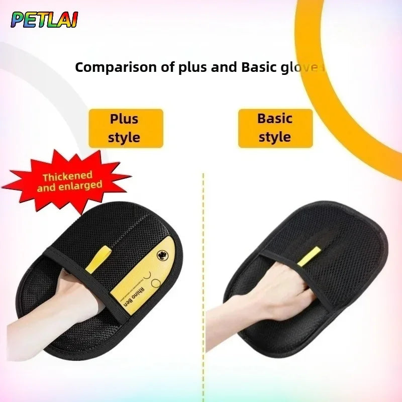 Pet Hair Glove Removal Cat Grooming Reusable Electrostatic