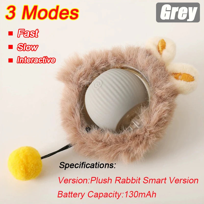 New Cat Interactive Ball Toy Automatic Rolling Ball 