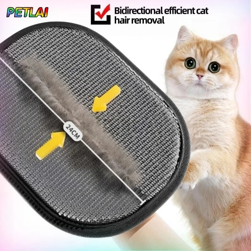 Pet Hair Glove Removal Cat Grooming Reusable Electrostatic